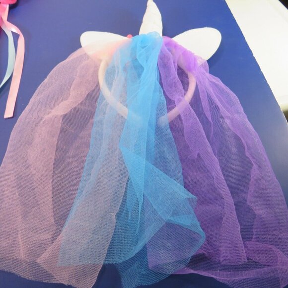 Plush Princess Wand & Unicorn Headband Halloween costume accessory - Picture 4 of 13